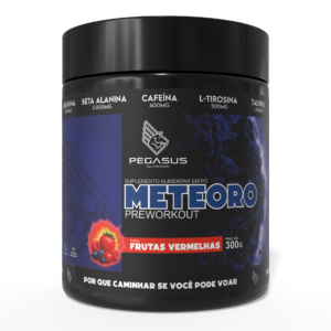 Meteoro Preworkout – Pré-Treino Pegasus Nutrition 300g (Frutas Vermelhas)