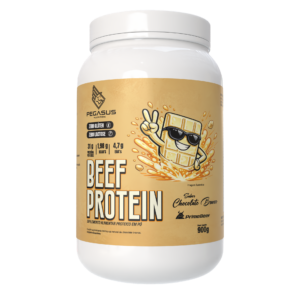 Beef Protein – Proteína de Carne Hidrolisada Pegasus Nutrition 900g - CHOCOLATE BRANCO