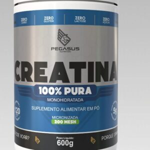 Creatina Monohidratada 100% Pura – Pegasus Nutrition 600g
